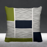 Rapu Abstract Reversible Indoor/Outdoor Square Pillow