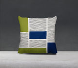 Rapu Abstract Reversible Indoor/Outdoor Square Pillow