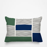 Rapu Abstract Outdoor Reversible Throw Rectangular Pillow