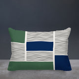 Rapu Abstract Outdoor Reversible Throw Rectangular Pillow