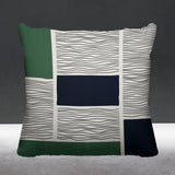 Rapu Abstract Reversible Indoor/Outdoor Square Pillow