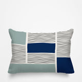 Rapu Abstract Outdoor Reversible Throw Rectangular Pillow