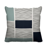 Rapu Abstract Reversible Indoor/Outdoor Square Pillow