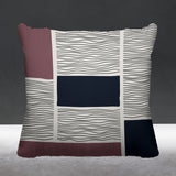 Rapu Abstract Reversible Indoor/Outdoor Square Pillow