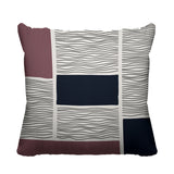 Rapu Abstract Reversible Indoor/Outdoor Square Pillow