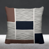 Rapu Abstract Reversible Indoor/Outdoor Square Pillow