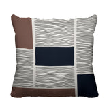 Rapu Abstract Reversible Indoor/Outdoor Square Pillow