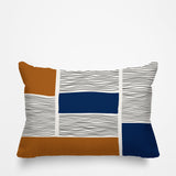 Rapu Abstract Outdoor Reversible Throw Rectangular Pillow