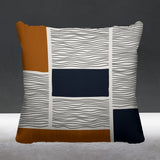 Rapu Abstract Reversible Indoor/Outdoor Square Pillow