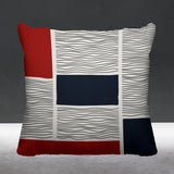 Rapu Abstract Reversible Indoor/Outdoor Square Pillow