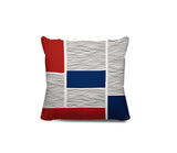Rapu Abstract Reversible Indoor/Outdoor Square Pillow