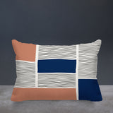 Rapu Abstract Outdoor Reversible Throw Rectangular Pillow