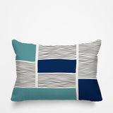 Rapu Abstract Outdoor Reversible Throw Rectangular Pillow