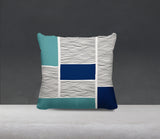 Rapu Abstract Reversible Indoor/Outdoor Square Pillow
