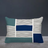 Rapu Abstract Outdoor Reversible Throw Rectangular Pillow