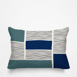 Rapu Abstract Outdoor Reversible Throw Rectangular Pillow