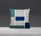 Rapu Abstract Reversible Indoor/Outdoor Square Pillow