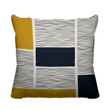 Rapu Abstract Reversible Indoor/Outdoor Square Pillow