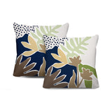 Ravel Botanical Reversible Indoor/Outdoor Square Pillow