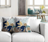 Ravel Botanical Reversible Indoor/Outdoor Square Pillow