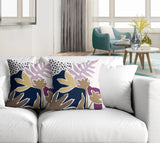 Ravel Botanical Reversible Indoor/Outdoor Square Pillow