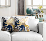 Ravel Botanical Reversible Indoor/Outdoor Square Pillow