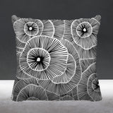 Ray Abstract Reversible Indoor/Outdoor Square Pillow