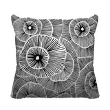 Ray Abstract Reversible Indoor/Outdoor Square Pillow