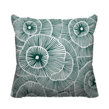 Ray Abstract Reversible Indoor/Outdoor Square Pillow