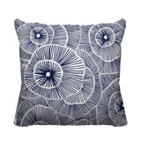 Ray Abstract Reversible Indoor/Outdoor Square Pillow