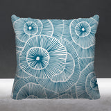 Ray Abstract Reversible Indoor/Outdoor Square Pillow