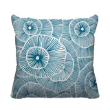 Ray Abstract Reversible Indoor/Outdoor Square Pillow