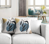 Raya Botanical Reversible Indoor/Outdoor Square Pillow