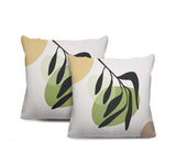 Raya Botanical Reversible Indoor/Outdoor Square Pillow