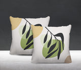 Raya Botanical Reversible Indoor/Outdoor Square Pillow