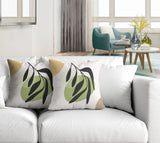 Raya Botanical Reversible Indoor/Outdoor Square Pillow