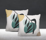 Raya Botanical Reversible Indoor/Outdoor Square Pillow