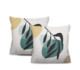Raya Botanical Reversible Indoor/Outdoor Square Pillow