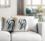 Raya Botanical Reversible Indoor/Outdoor Square Pillow