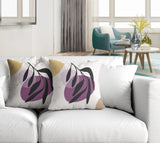 Raya Botanical Reversible Indoor/Outdoor Square Pillow
