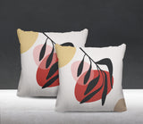 Raya Botanical Reversible Indoor/Outdoor Square Pillow