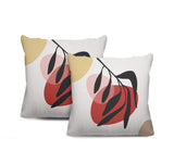 Raya Botanical Reversible Indoor/Outdoor Square Pillow