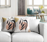 Raya Botanical Reversible Indoor/Outdoor Square Pillow