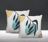 Raya Botanical Reversible Indoor/Outdoor Square Pillow