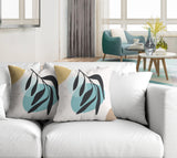 Raya Botanical Reversible Indoor/Outdoor Square Pillow