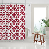 Raylan Geometric and Floral Shower Curtain