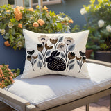 Rayo Rabbit Reversible Indoor/Outdoor Lumbar Pillow