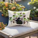 Rayo Rabbit Reversible Indoor/Outdoor Lumbar Pillow