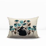 Rayo Rabbit Reversible Indoor/Outdoor Lumbar Pillow