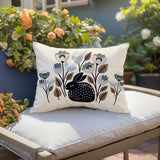 Rayo Rabbit Reversible Indoor/Outdoor Lumbar Pillow